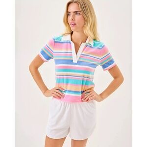 NWT Lilly Pulitzer Brunella Terry Polo S